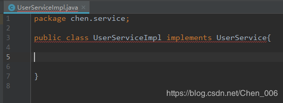 idea實現類快捷生成接口方法示例