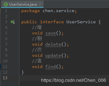 idea實現類快捷生成接口方法示例