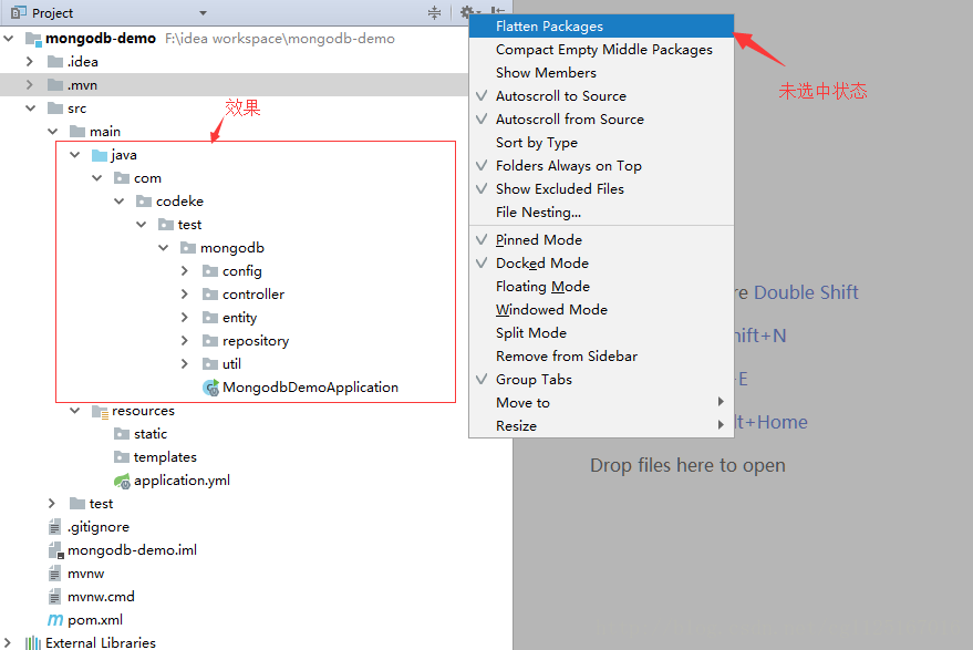 IntelliJ IDEA Project窗口的一些設置詳解