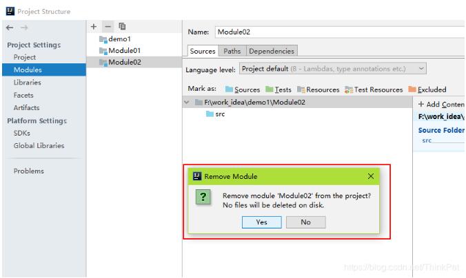 在idea 中添加和刪除模塊Module操作