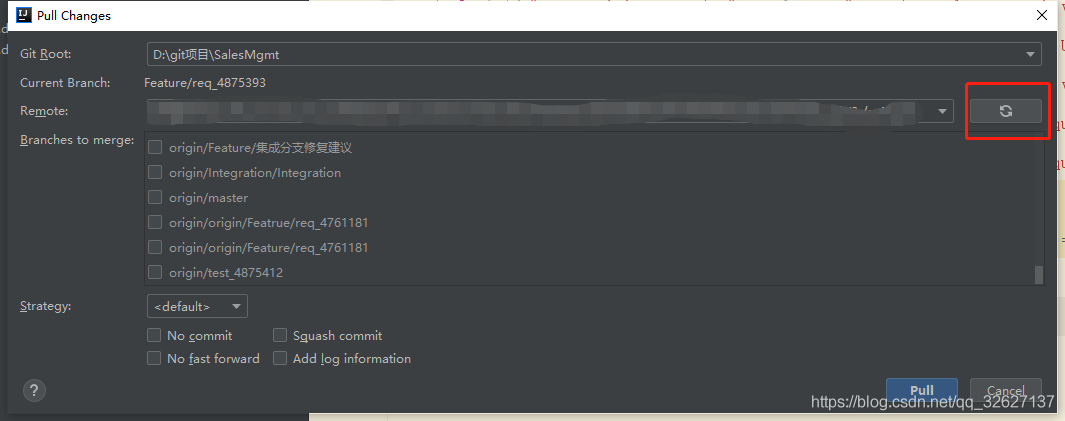idea手動(dòng)刷新git分支的詳細(xì)教程