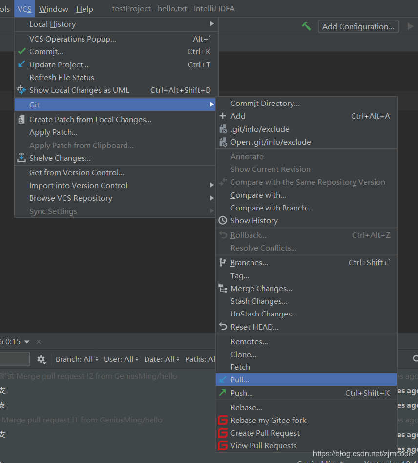 如何用idea+gitee來團隊合作開發項目的教程