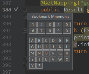 IntelliJ IDEA 小技巧之Bookmark(書簽)的使用