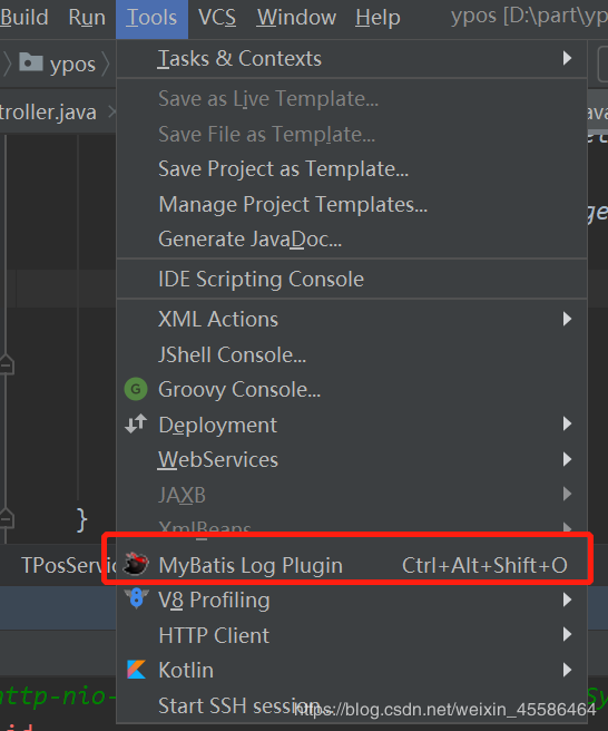 在IDEA中安裝MyBatis Log Plugin插件,執行mybatis的sql語句（推薦）