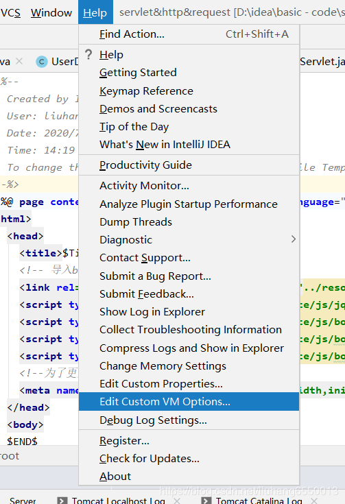 IDEA中Tomcat在控制臺(tái)亂碼問題及IDEA編碼設(shè)置UTF-8的方法