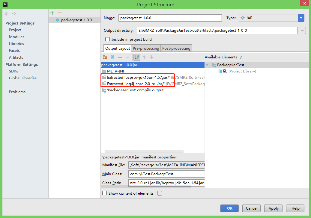 IDEA對使用了第三方依賴jar包的非Maven項目打jar包的問題(圖文詳解)