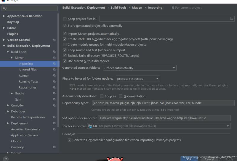 idea2020.1無法自動加載maven依賴的jar包問題及解決方法