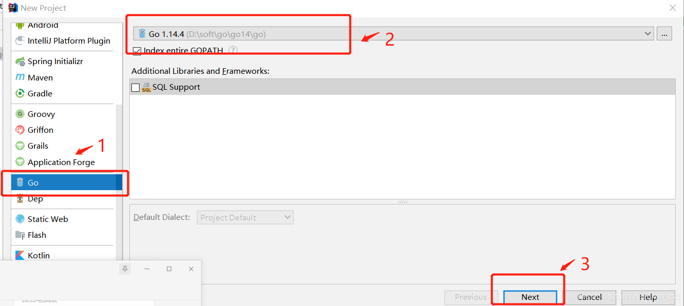 wind10 idea中 go 開發環境搭建教程圖解