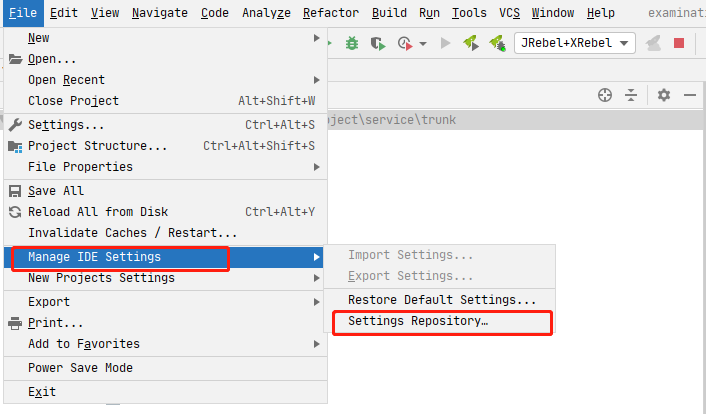 IDEA2020.1同步系統設置到GitHub的方法