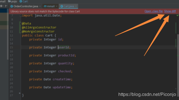 IDEA下因Lombok插件產(chǎn)生的Library source does not match the bytecode報錯問題及解決方法(親測可用)