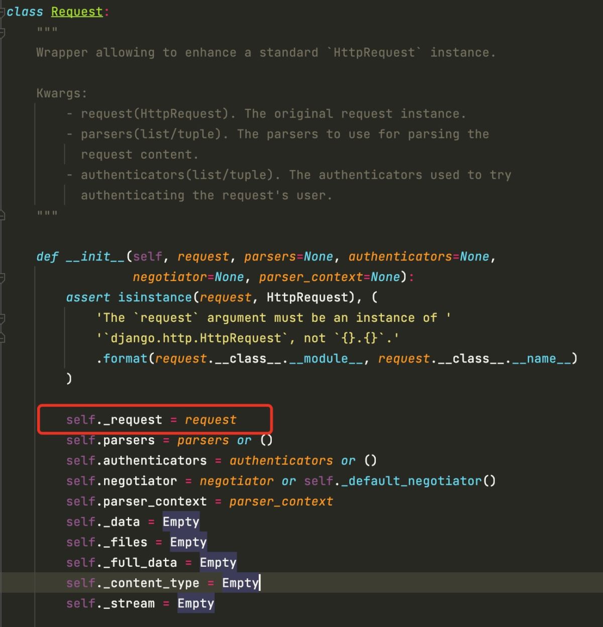 Django drf請(qǐng)求模塊源碼解析