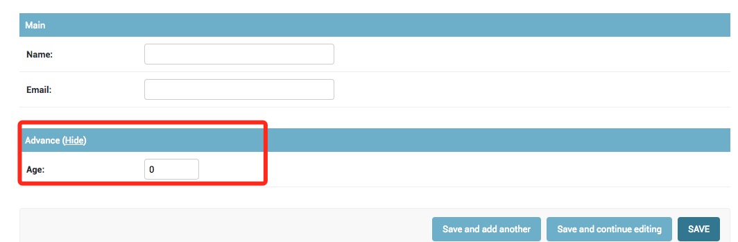 Django Admin 管理工具的實現
