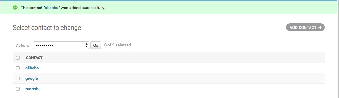 Django Admin 管理工具的實現