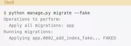 Django如何在不停機的情況下創建索引