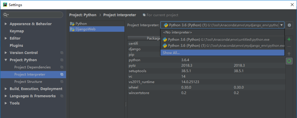 如何用Anaconda搭建虛擬環境并創建Django項目