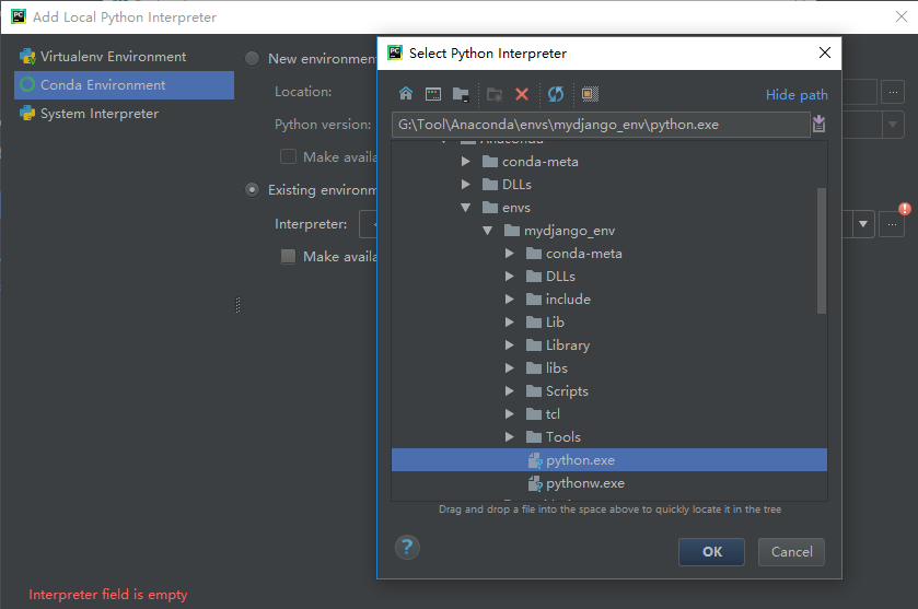 如何用Anaconda搭建虛擬環境并創建Django項目