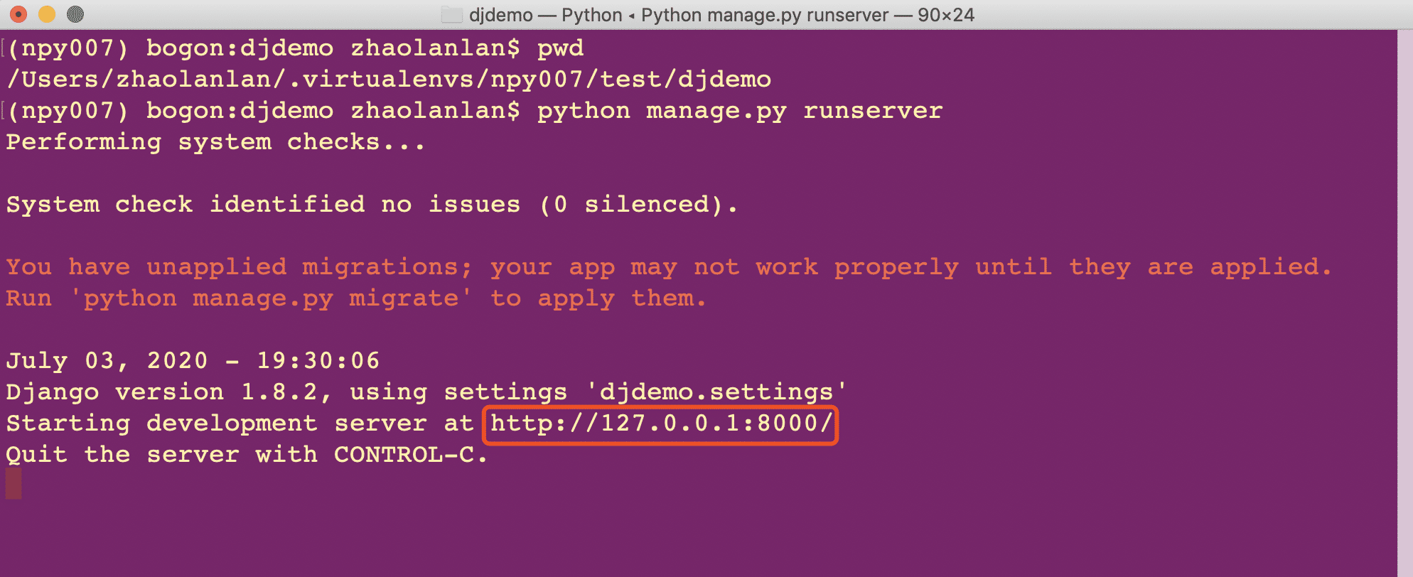 簡單了解Django項目應(yīng)用創(chuàng)建過程
