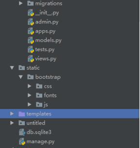 Django+boostrap 美化admin后臺的操作