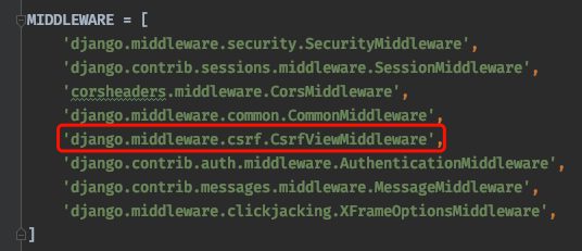 Django CSRF認證的幾種解決方案