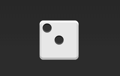 如圖的flex骰子布局是怎么實現的？