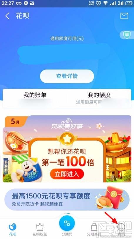 支付寶花唄當面花如何查看賬單明細？