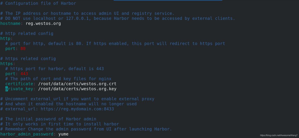 docker5 全功能harbor倉庫搭建過程
