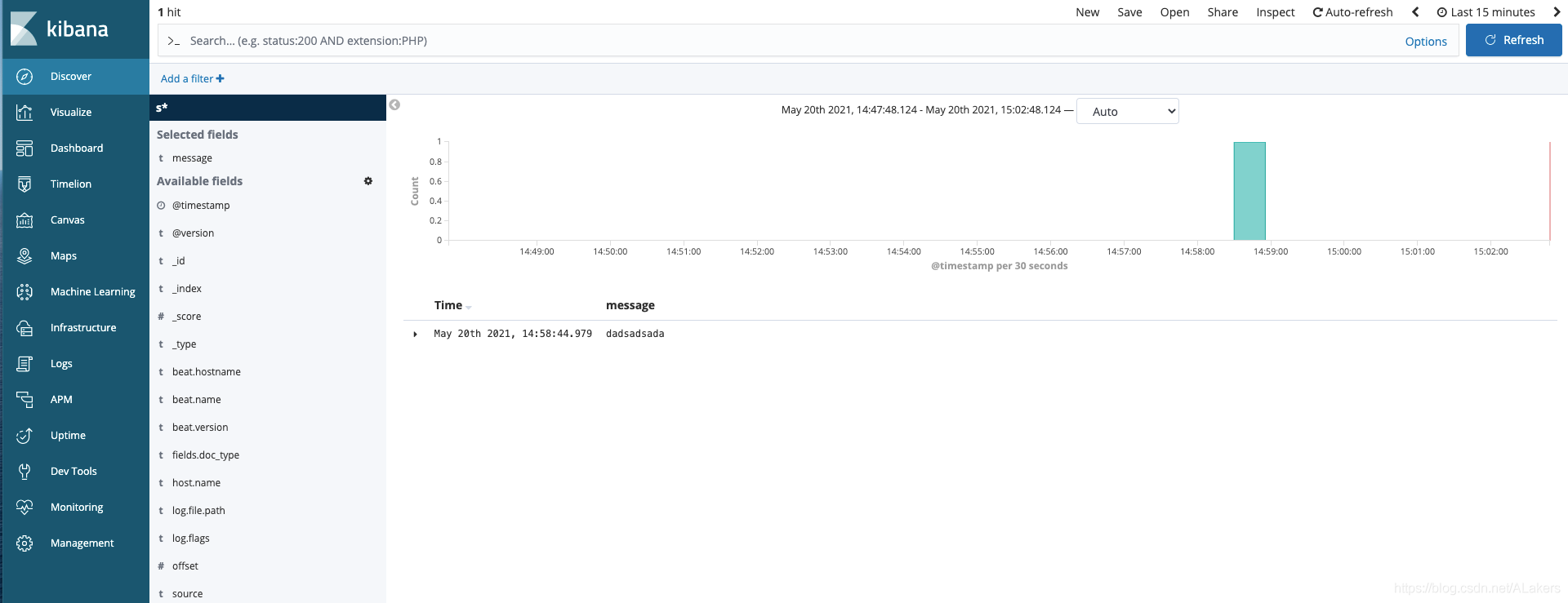 基于Docker搭建ELK 日志系統(tǒng)的方法