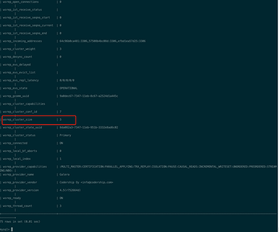 docker安裝pxc集群的詳細教程