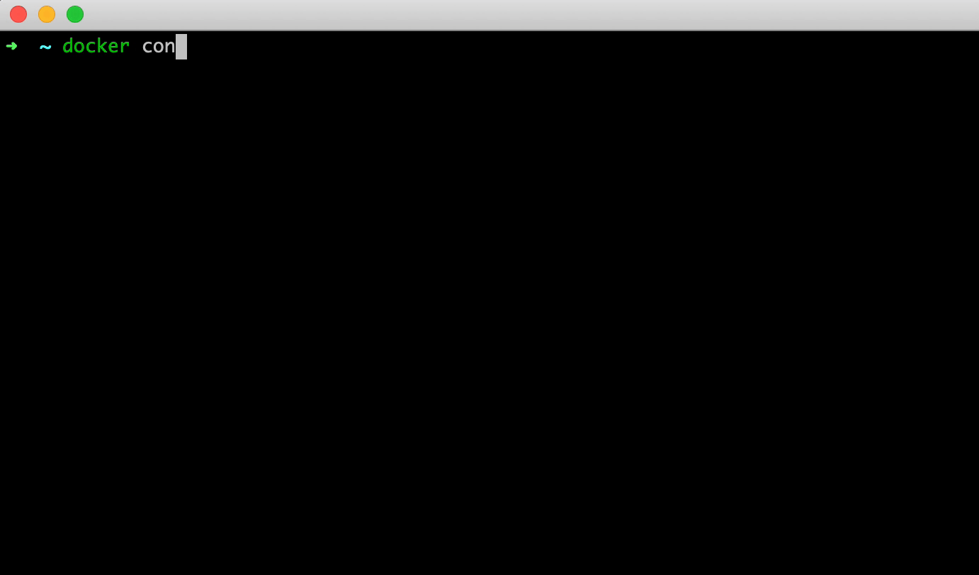 Docker 命令自動補全的實現