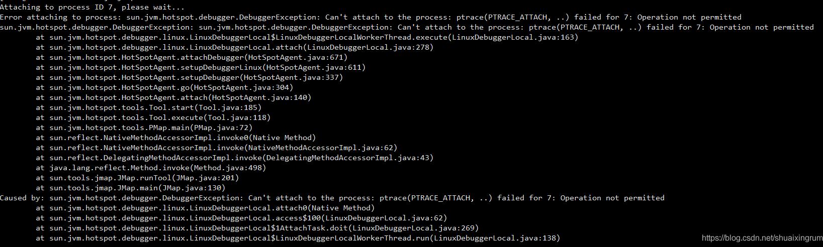 Docker 解決openjdk容器里無法使用JDK的jmap等命令問題