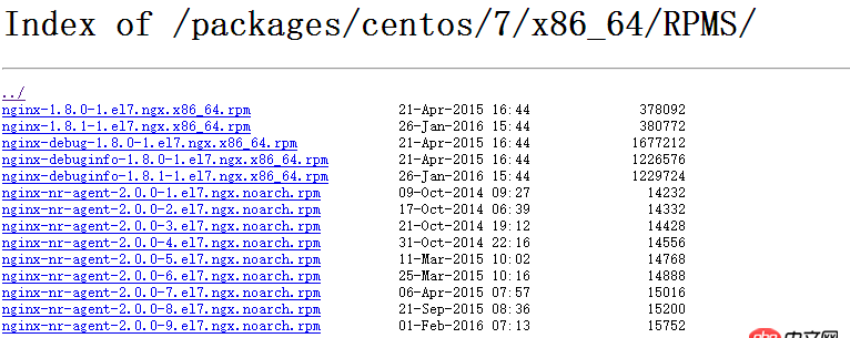 nginx主線版本yum源哪里有？