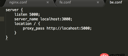 nginx配置問(wèn)題