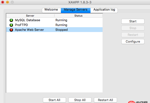 macos - mac 重啟后 XAMPP下的apache無法啟動