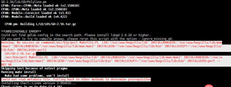 apache - ubuntu環境下安裝bugzilla，執行成功，但是訪問時候出現404 not found