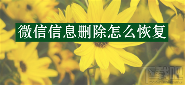 蘋果手機微信信息刪除怎么恢復？