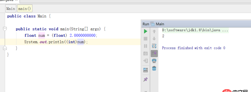 php - 問個類型轉(zhuǎn)化的問題，float類型轉(zhuǎn)int，覺得可能會出問題，但結(jié)果并沒有？