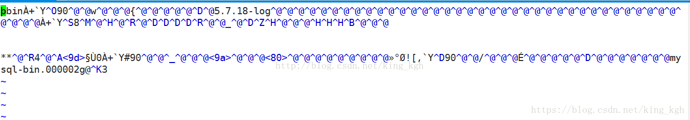 MySQL的binlog日志使用詳解