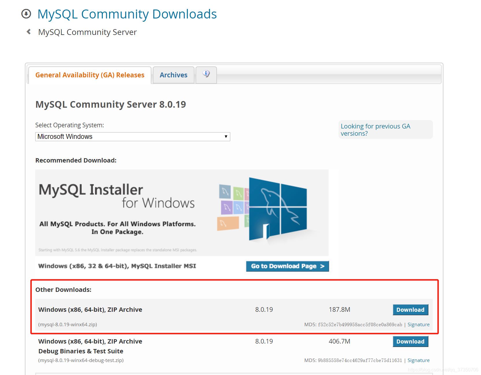 MySQL 8.0.19安裝詳細教程(windows 64位)