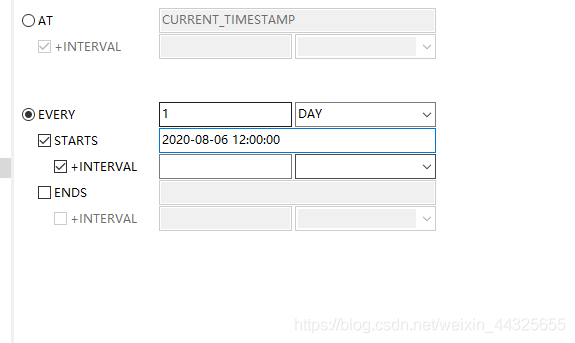 navicat創建MySql定時任務的方法詳解