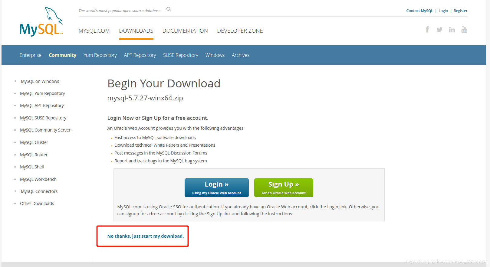 MySQL 5.7.27下載安裝配置的詳細教程