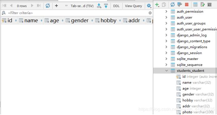 django 將自帶的數據庫sqlite3改成mysql實例