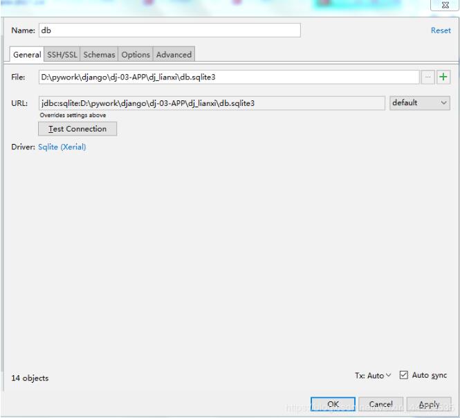django 將自帶的數據庫sqlite3改成mysql實例