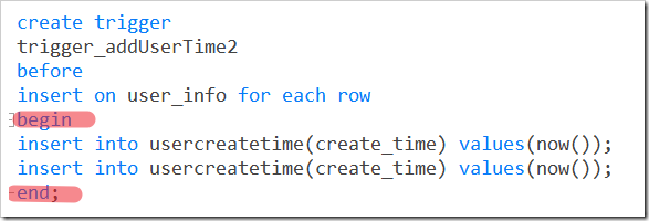 mysql觸發器原理與用法實例分析