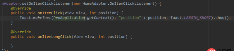 android - Toast.makeText()報錯