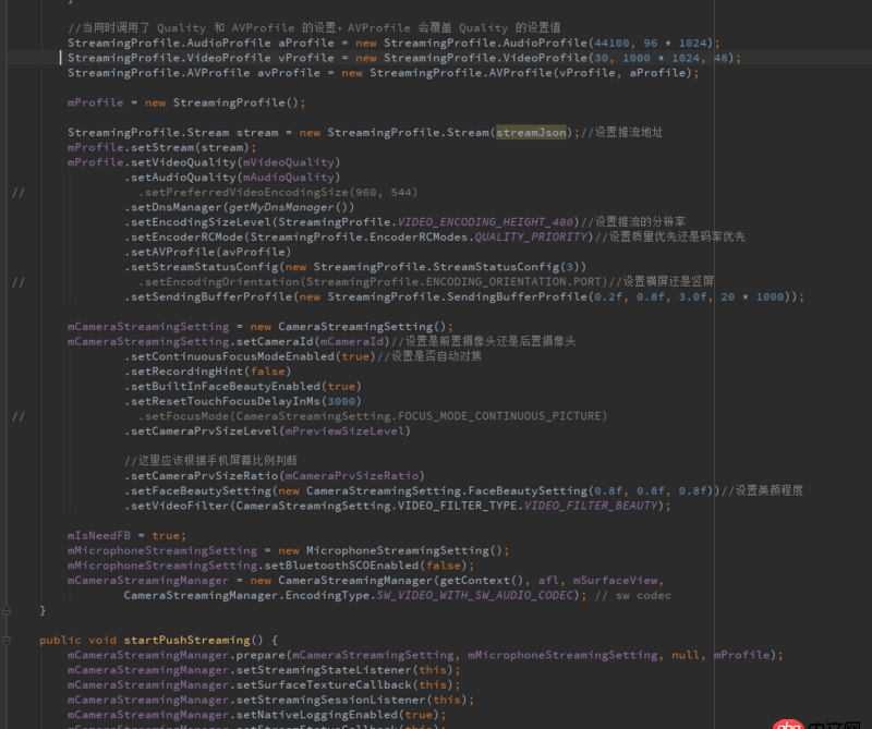 android - 添加七牛直播sdk，在一加手機上總提示打開照相機失敗