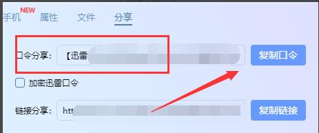 迅雷口令手機(jī)端使用方法