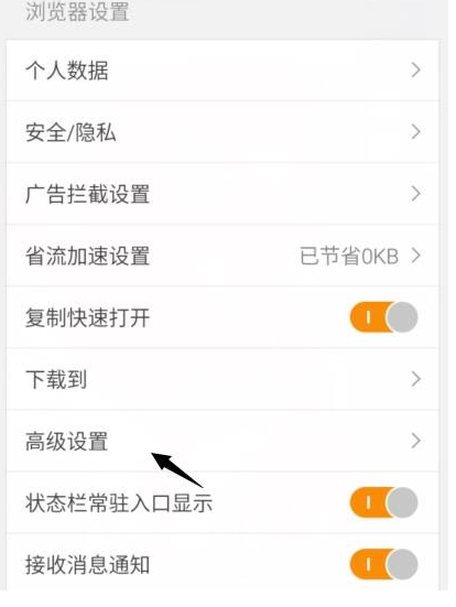 手機獵豹瀏覽器快速調節(jié)獵豹瀏覽器字體圖文教程