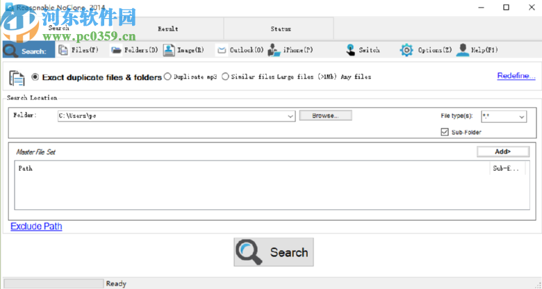 Reasonable NoClone設置中文界面的方法