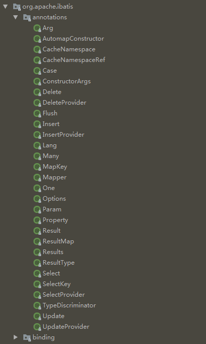 Mybatis常見注解有哪些(總結)