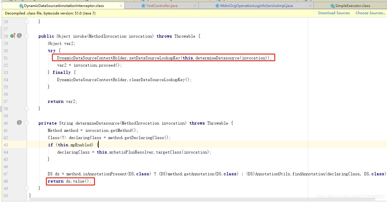 mybatis plus動態數據源切換及查詢過程淺析
